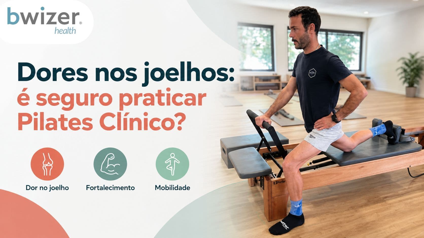 Dores nos joelhos: é seguro praticar Pilates Clínico?
